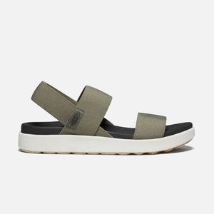 KEEN Elle Backstrap sandal platform olive green
